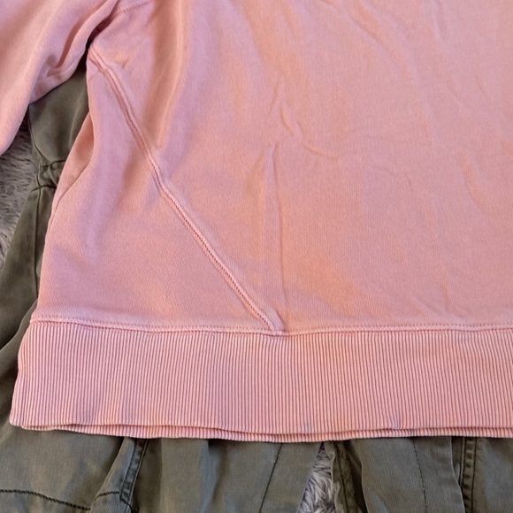 Universal thread size M long sleeve sweatshirt pullover light orange - Picture 5 of 13